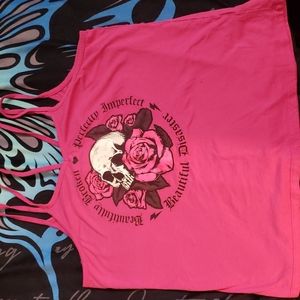 Beautiful Disaster Perfectly Imperfect Strappy Tank - XL